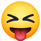 Squinting Face with Tongue