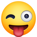 Winking Face with Tongue