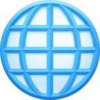 Globe with Meridians