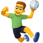 Person Playing Handball