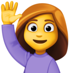Person Raising Hand