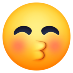 Kissing Face with Closed Eyes