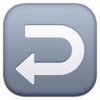 Right Arrow Curving Left