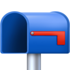 Open Mailbox with Lowered Flag
