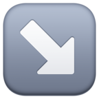 Down-Right Arrow