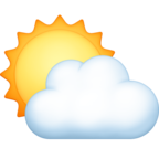 Sun Behind Cloud