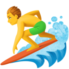 Person Surfing