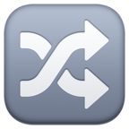 Shuffle Tracks Button
