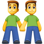Men Holding Hands