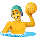Person Playing Water Polo
