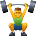 Person Lifting Weights
