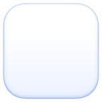 White Large Square