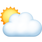 Sun Behind Large Cloud