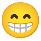 Beaming Face with Smiling Eyes