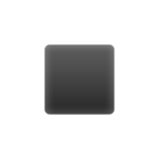 Black Medium-Small Square