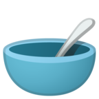 Bowl with Spoon