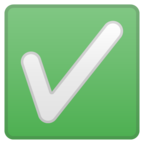 Check Mark Button