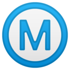 Circled M