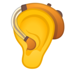 Ear with Hearing Aid