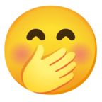 Face with Hand Over Mouth