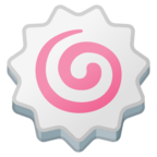 Fish Cake with Swirl