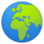 Globe Showing Europe-Africa