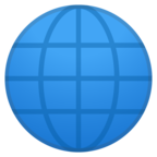Globe with Meridians