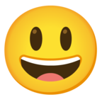 Grinning Face with Big Eyes