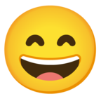 Grinning Face with Smiling Eyes
