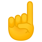 Index Pointing Up