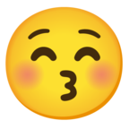 Kissing Face with Closed Eyes