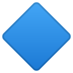 Large Blue Diamond