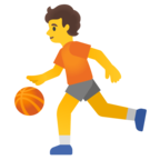 Person Bouncing Ball