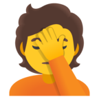Person Facepalming