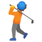 Person Golfing