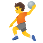 Person Playing Handball