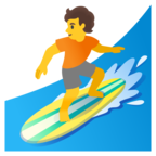Person Surfing