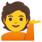 Person Tipping Hand
