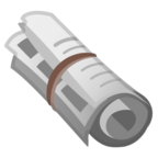 Rolled-Up Newspaper