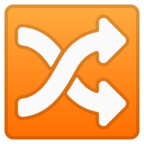 Shuffle Tracks Button