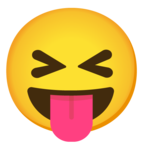 Squinting Face with Tongue