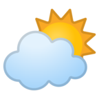 Sun Behind Cloud