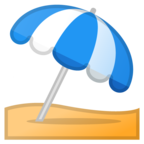 Umbrella on Ground
