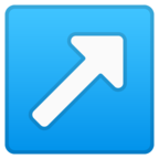 Up-Right Arrow