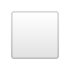 White Medium Square
