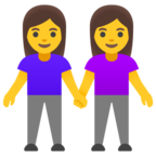 Women Holding Hands