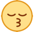 Kissing Face with Closed Eyes