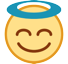 Smiling Face with Halo