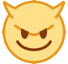 Smiling Face with Horns