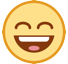 Grinning Face with Smiling Eyes
